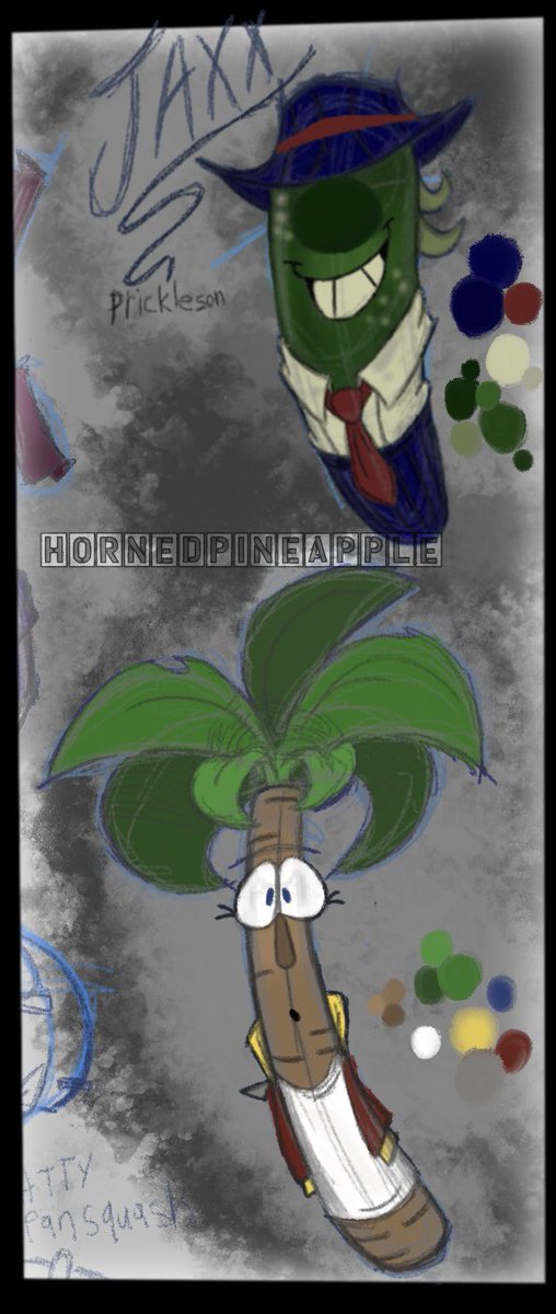 HornedPineapple's tweet image. Welcome to my art account where I post my characters and sometimes fan art in a variety of styles. While trying to learn more and improve.
If you like my stuff why not check out my other accounts on my link tree and maybe donate to my Ko-fi if you’re able to.