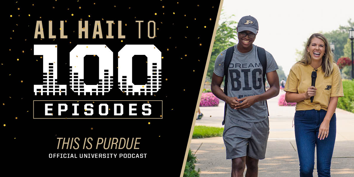 Listen to the 100th episode of #ThisIsPurdue as we celebrate milestones by answering listener questions - VIP was mentioned for our semiconductor team opportunities! stories.purdue.edu/podcast/episod…