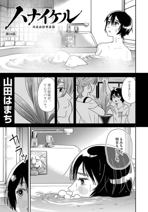 遅くなりましたが今週発売のスピリッツにハナイケル載ってます!
夏だ!恋だ!合宿だ!というモリモリの回になってます

胸が痛くなる出来事が多いですが自分の漫画を一生懸命がんばります…!
よろしくお願いいたします 