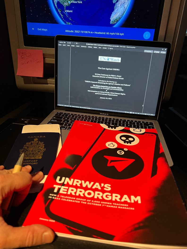 HillelNeuer's tweet photo. Congresswoman @AOC Ocasio-Cortez, I am heading now from the United Nations headquarters in Europe to address a joint hearing of the Congress tomorrow to present new evidence showing the poison of hate has infected thousands within Unrwa. Will you be willing to see me &amp; our proof? https://t.co/DnpLxYf4mb