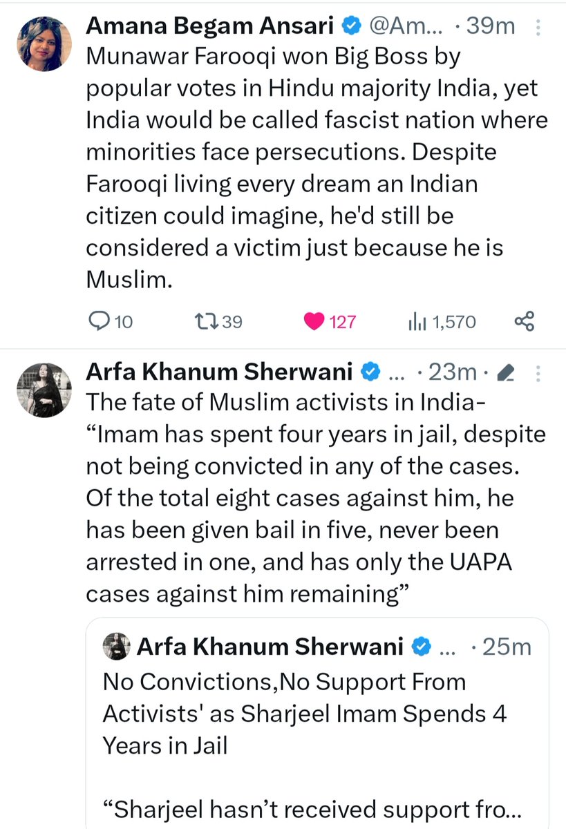 KhalidBaig85's tweet photo. Team @Amana_Ansari 's facts vs Team @khanumarfa 's propaganda https://t.co/FEvwJArN4F