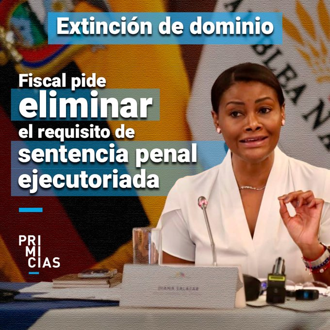 Esta semana se puede dar un GOLPE MORTAL al narcoterrorismo.

La #LeyDeExtinciónDeDominio es la herramienta necesaria para que caigan Narcos y Corruptos Pesados, para arrebatarles sus bienes.

TODA PROPIEDAD INJUSTIFICADA podrá ser incautada sin q los narcojueces puedan evitarlo.