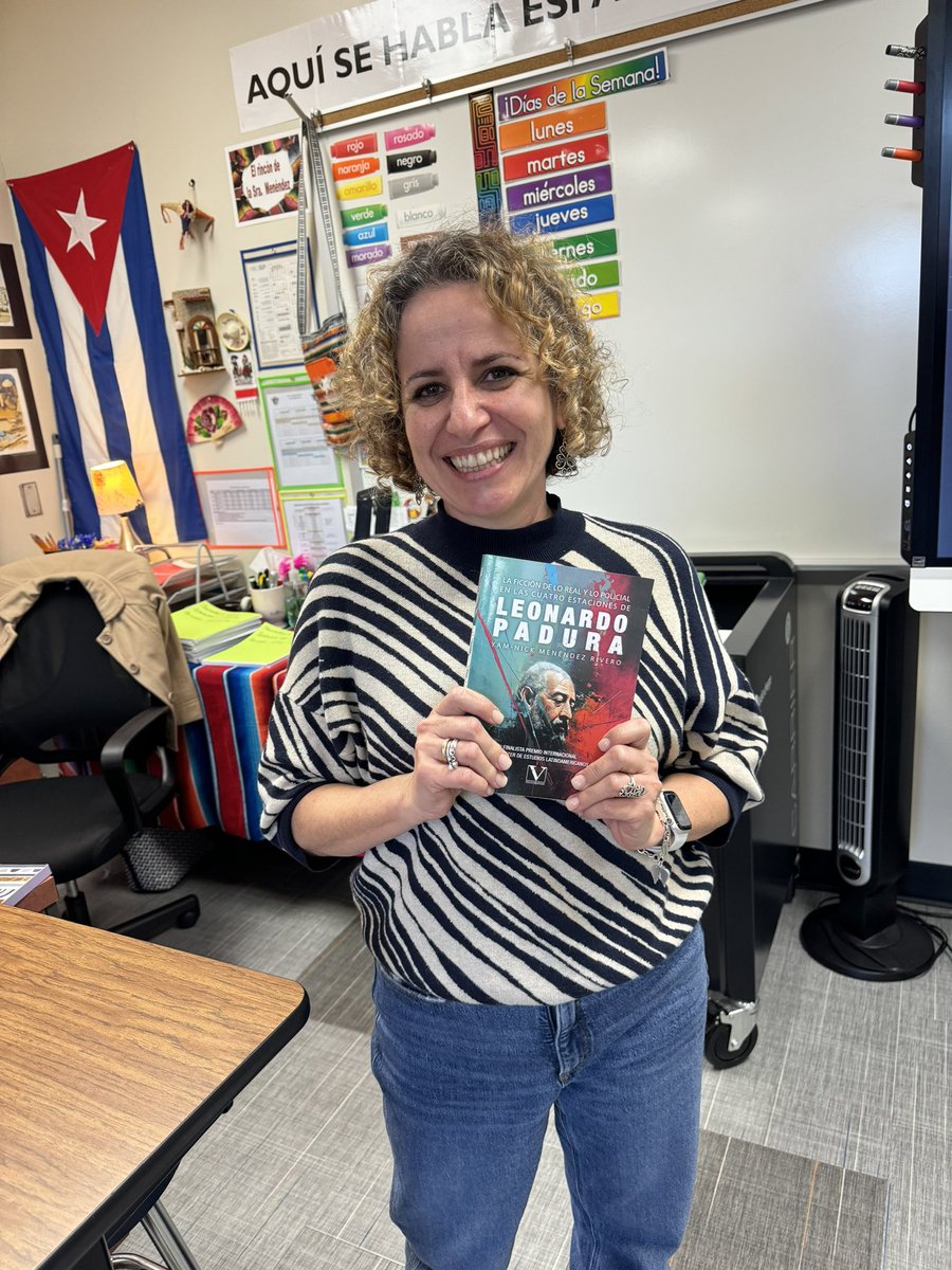 We have a published author on staff - congratulations to Dr. Menéndez - we are proud of you!! #Destined4Greatness