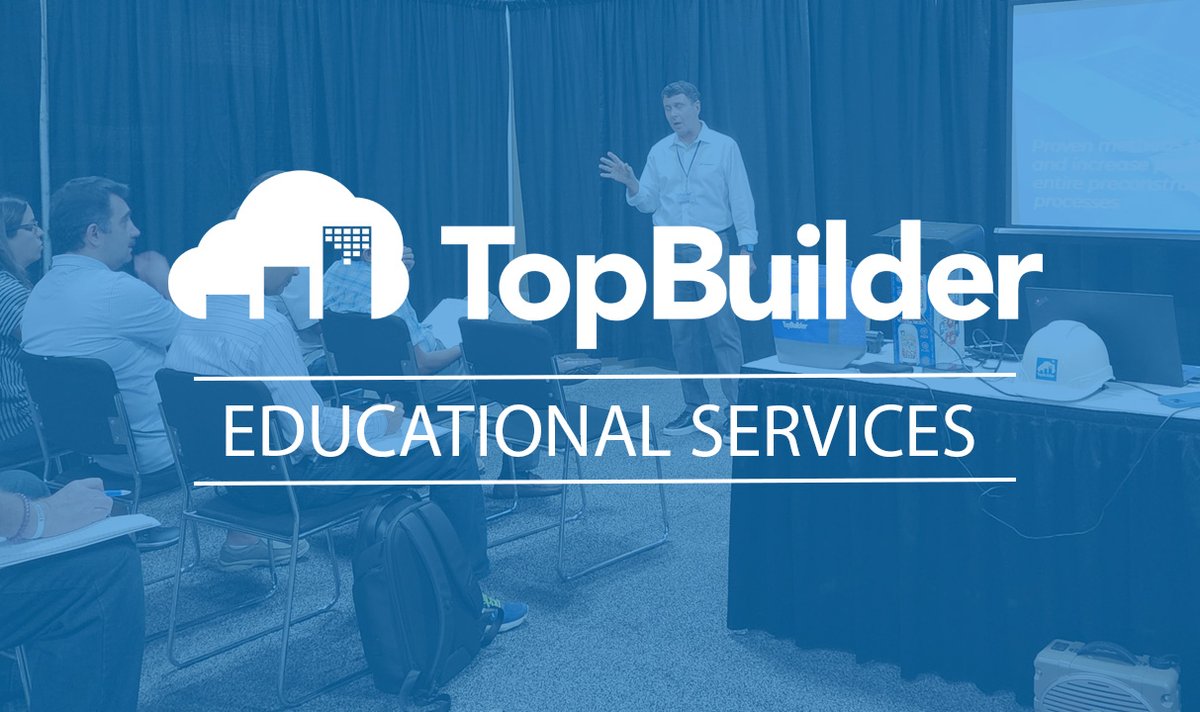 We have a variety of educational workshops available for your team, including How to be #1 and Stay #1 on Every General Contractor's Bid List. Schedule your FREE workshop here - topbuildersolutions.com/resource-cente…