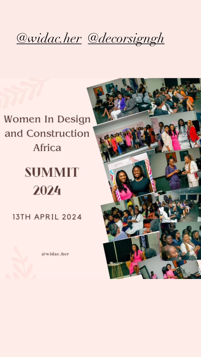 DecorSigngh's tweet photo. Mark Your Calendars

13-04-2024
Full event details finally and Tickets February.
out on the 1st of
Join us at our 2024 WOMEN IN DESIGN AND
CONSTRUCTION SUMMIT, where you can network with like minded women, meet a mentor, join a masterclass, shop our marketplace etc. https://t.co/mS0XgjcIZN