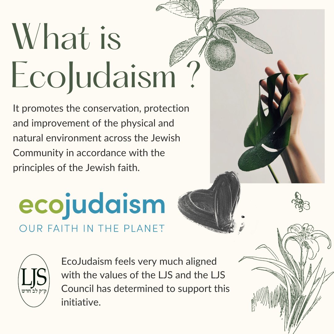 EcoJudaism promotes the conservation, protection and improvement of the physical and natural environment across the Jewish Community in accordance with the principles of the Jewish faith. Read more on ecojudaism.org.uk