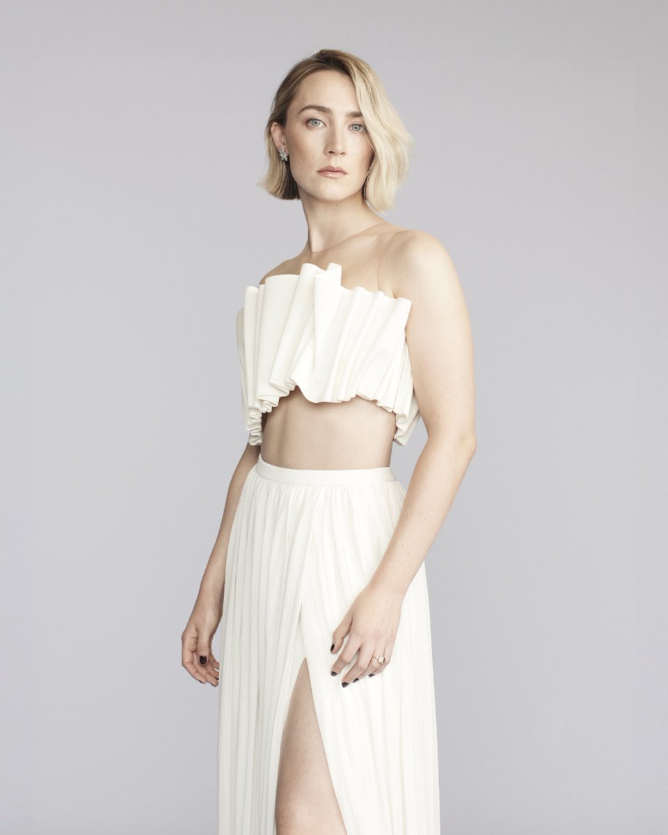 LouisVuitton's tweet photo. Saoirse Ronan for #LouisVuitton. The Maison is pleased to welcome the actress as the newest House Ambassador. "I have admired Saoirse’s career for many years now, I find her totally captivating in the roles she plays." — @TWNGhesquiere 

#SaoirseRonan #NicolasGhesquiere https://t.co/XmDecpqTZY