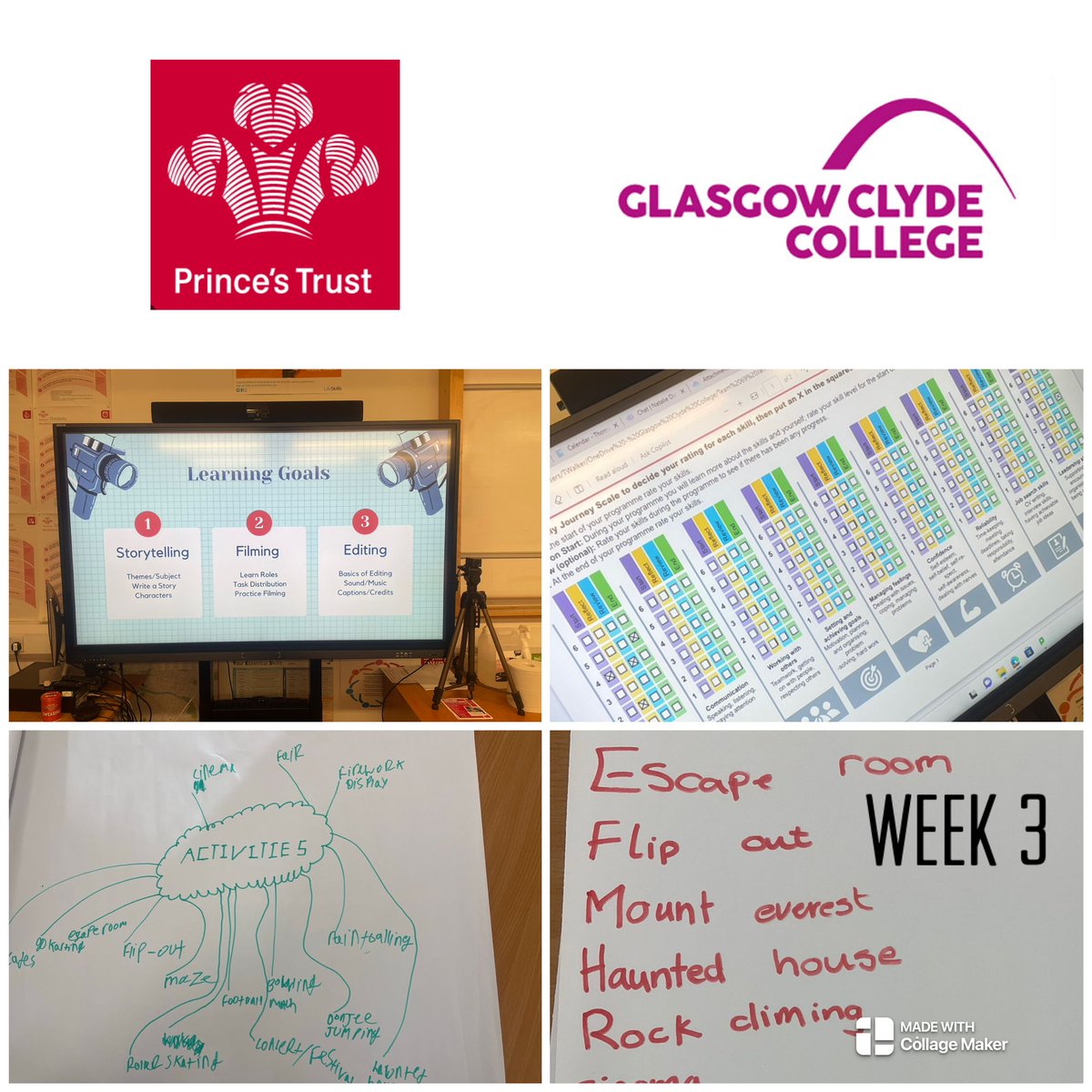 Glasgow Clyde College King's Trust Teams tweet media