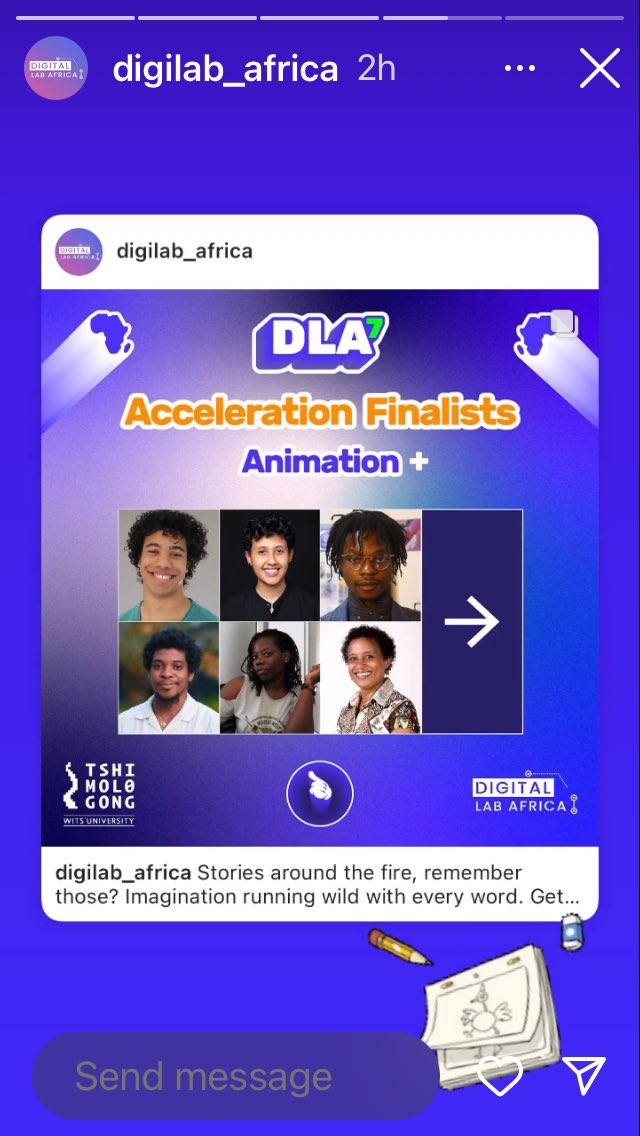 AlmasiNfts's tweet photo. Exciting news for #AlmasiNfts! We are finalists for #DLA7!! Acceleration program for digital content in Africa. Way to win the next round! African NFTs forging new digital paths forward! Only 0.01Eth to join in https://t.co/qXQzA00gjy #NFT #Art @TshimologongIT @DigiLabAfrica https://t.co/kK39e6XLwI