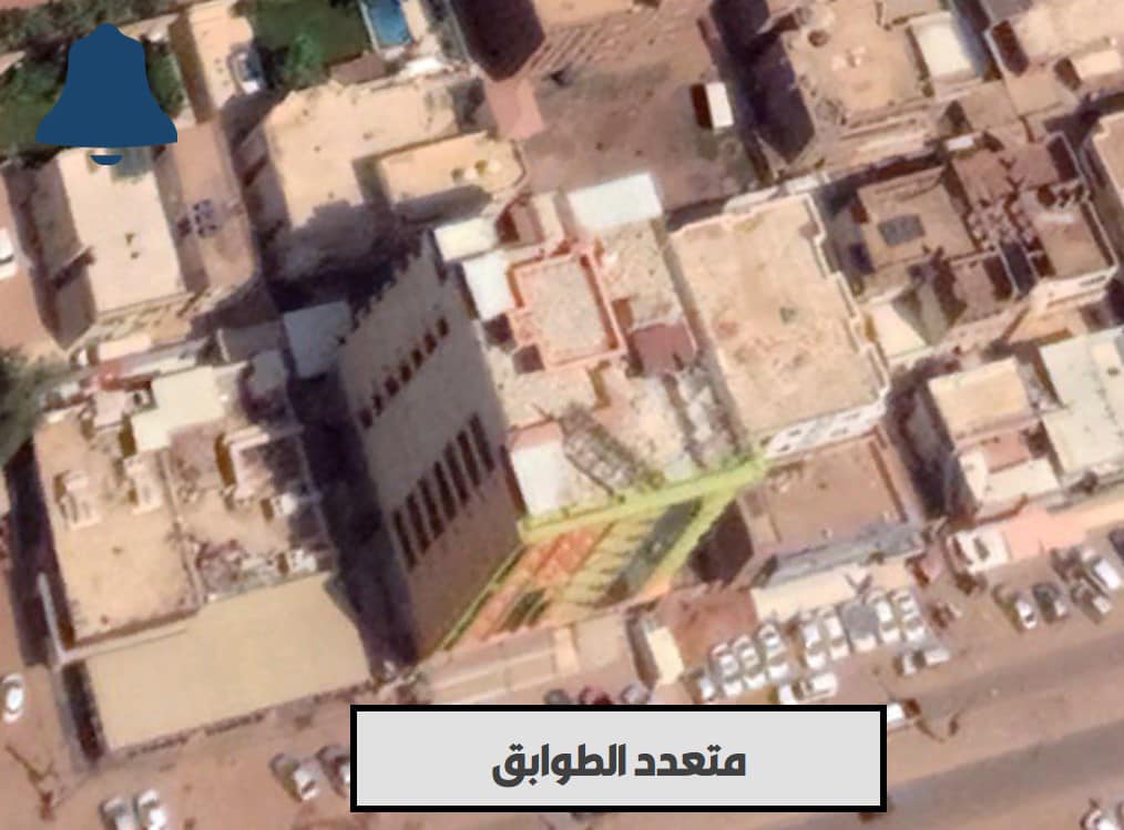 Bluebellict's tweet photo. - في واحدة من استخدامات صور الأقمار الصناعية تمكنت بلوبيل بالتعاون مع آمون داتا من استخراج احصائية لعدد المنازل في ولاية الخ��طوم وحساب عدد المباني متعددة الطوابق باستخدام صور أقمار صناعية بزوايا عالية. https://t.co/DzGt6blq1F