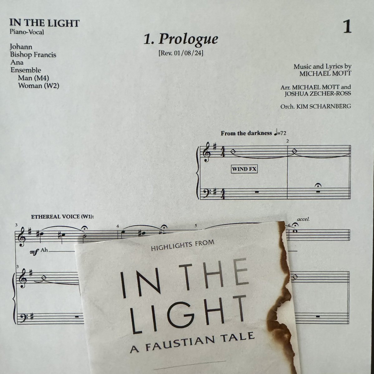 Michael_Mott's tweet photo. Day 1 of a two week developmental workshop of @InTheLightBway in NYC! Fingers crossed for this one! Very proud of all the new work this team has done on this monster of a show.🔥✨ https://t.co/GyReoB4gKE