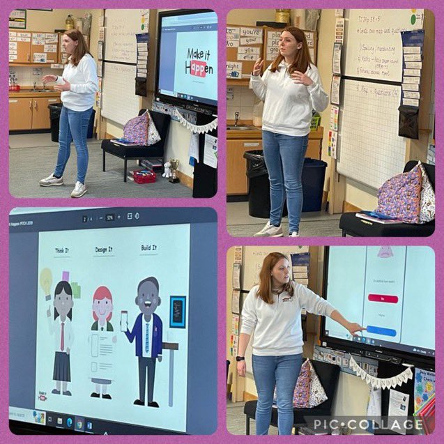 InverkipPrimary's tweet photo. Frances from Make it Happen visited us today to tell us all about an exciting competition- to design an app! One winner from P5-7 will be chosen and the app will be created for everyone to download and use!! #thinkingcapson https://t.co/FAfbwCGoej