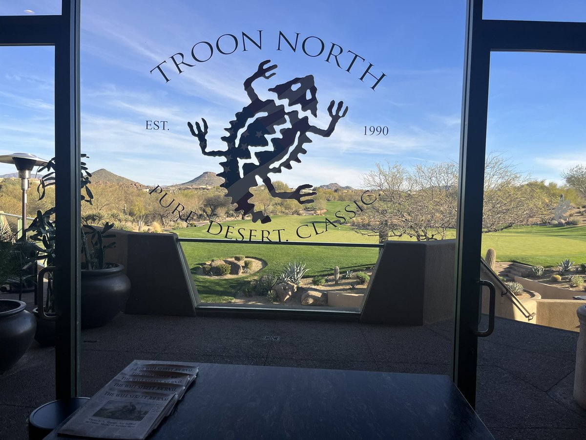 Syngenta_Turf's tweet photo. Our @Syngenta team is excited to visit @Troon North, a hallmark of the Scottsdale desert golf experience with two 18-hole courses. Stay tuned for some great behind the scene updates! #ConnectionsThatCount #GrowingGolf https://t.co/ctAYEBvth1