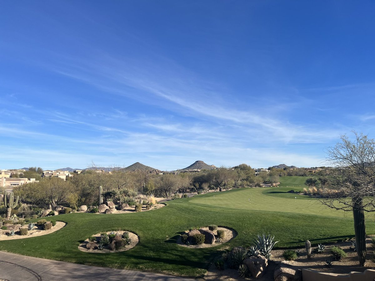 Syngenta_Turf's tweet photo. Our @Syngenta team is excited to visit @Troon North, a hallmark of the Scottsdale desert golf experience with two 18-hole courses. Stay tuned for some great behind the scene updates! #ConnectionsThatCount #GrowingGolf https://t.co/ctAYEBvth1