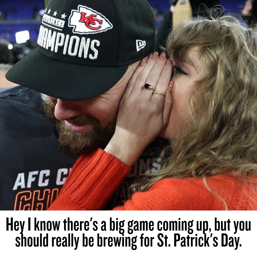 northern_brewer's tweet photo. ARE YOU READY FOR IT? (and by 'it' we mean St. Patrick's Day, not TSwift at the Super Bowl). Grab the Kilty Pleasure 3-pack of Irish Blonde, Red &amp; Dry Stout now while there's still time to brew: https://t.co/E2O1mEkoGo https://t.co/JJxcMCwFVM