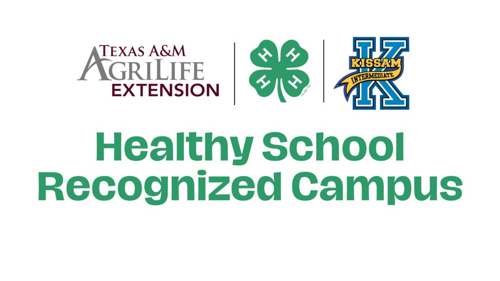 Texas A&amp;M AgriLife Extension Service to name Kissam Intermediate School a Healthy School Recognized Campus (HSRC) on Tuesday, Feb. 6. chapelhillisd.org/article/1431956