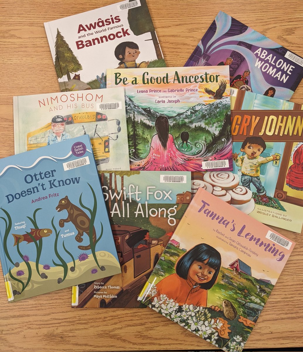 A new week and new books available to sign out! Stop in, we have something for all ages.