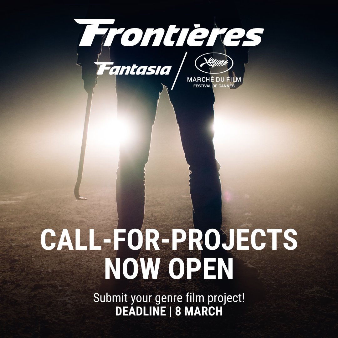 🔥 CALL-FOR-PROJECTS! @frontieresmrkt is now accepting submissions for the 2024 #Frontières Platform in Cannes, so submit your genre film projets today! 👉 i.mtr.cool/vpffjnpbbt