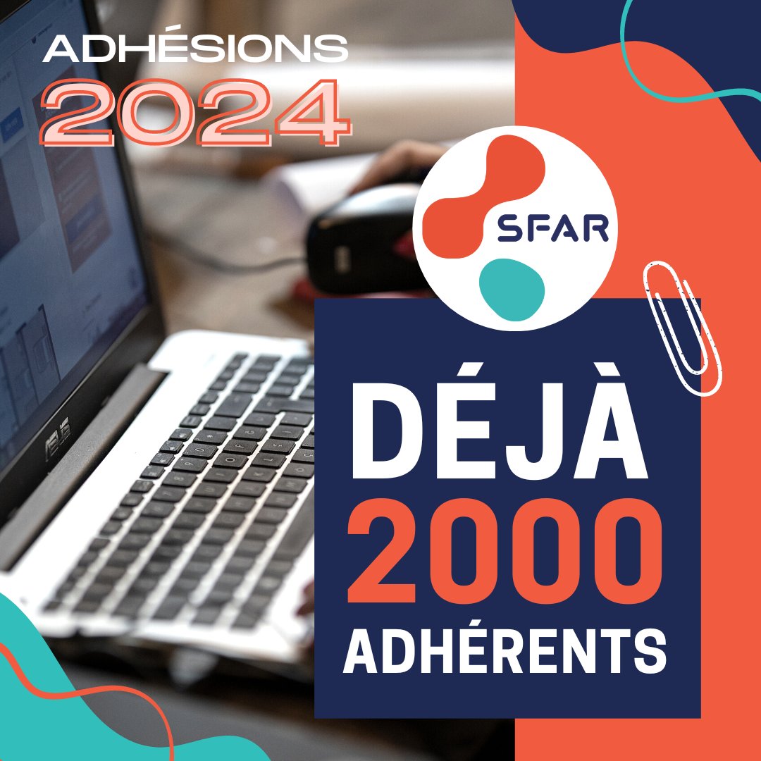 SFAR Anesthésie Réanimation (@sfar_org) on Twitter photo 🤩 Déjà + de 2000 adhérents pour ce 1er mois de 2024 !
✍️ Pas encore membre ? Adhérez dès maintenant et accédez à des contenus inédits ➡️ sfar.org/la-sfar/deveni…
<a href="/SFARJeunes/">SFAR Jeunes</a> <a href="/AJARFrance/">AJAR France 🇫🇷</a> <a href="/SyndicatSnarf/">SNARF</a> <a href="/SNPHARE/">SNPHARE</a> <a href="/SNJeunesAR/">Syndicat National des Jeunes Anesth-Réa</a> @IADE_de_France <a href="/contactfnir/">Fédération Nationale des Infirmiers de Réanimation</a> <a href="/cnear_fr/">CNEAR Anesthésie Réanimation</a> <a href="/ISNItwit/">ISNI - InterSyndicale Nationale des Internes</a> <a href="/SNIA75/">SNIA : Syndicat Nal des #IADE</a> 🤩 Déjà + de 2000 adhérents pour ce 1er mois de 2024 !
✍️ Pas encore membre ? Adhérez dès maintenant et accédez à des contenus inédits ➡️ sfar.org/la-sfar/deveni…
<a href="/SFARJeunes/">SFAR Jeunes</a> <a href="/AJARFrance/">AJAR France 🇫🇷</a> <a href="/SyndicatSnarf/">SNARF</a> <a href="/SNPHARE/">SNPHARE</a> <a href="/SNJeunesAR/">Syndicat National des Jeunes Anesth-Réa</a> @IADE_de_France <a href="/contactfnir/">Fédération Nationale des Infirmiers de Réanimation</a> <a href="/cnear_fr/">CNEAR Anesthésie Réanimation</a> <a href="/ISNItwit/">ISNI - InterSyndicale Nationale des Internes</a> <a href="/SNIA75/">SNIA : Syndicat Nal des #IADE</a>