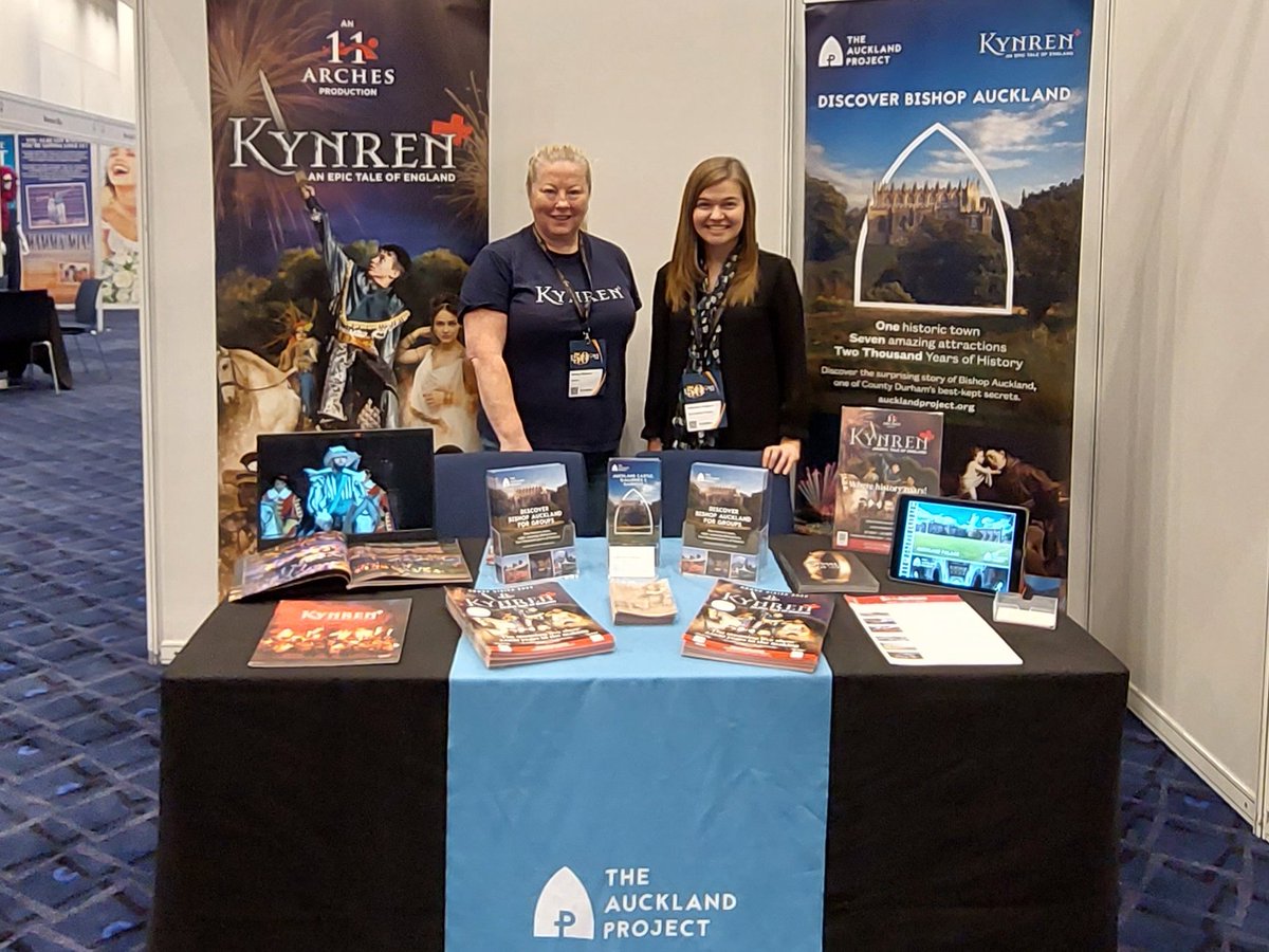 Discover_Durham's tweet photo. ⭐️The @Excursionsshow which took place at Wembley Stadium this weekend was a huge success for #DiscoverDurham partners The @aucklandproject and Kynren @11Arches
Find out more about these incredible #groupfriendly attractions and more: https://t.co/pG0IKSbymr
#grouptravel https://t.co/r7lqjBxpTy