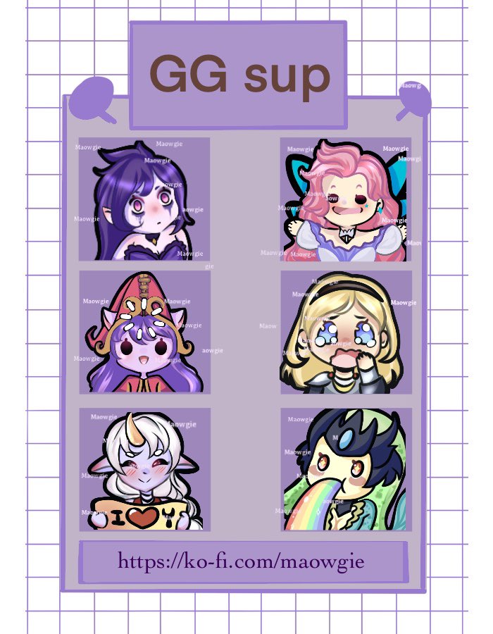 maow_gie's tweet photo. Pay to use , new pack emotes for twitch in my ko-fi
https://t.co/x7ngUhTXkn
#TwitchStreamers #twitchemotes #emotespack #kofiEmotes #supportStreamers https://t.co/klmJTO1sFq