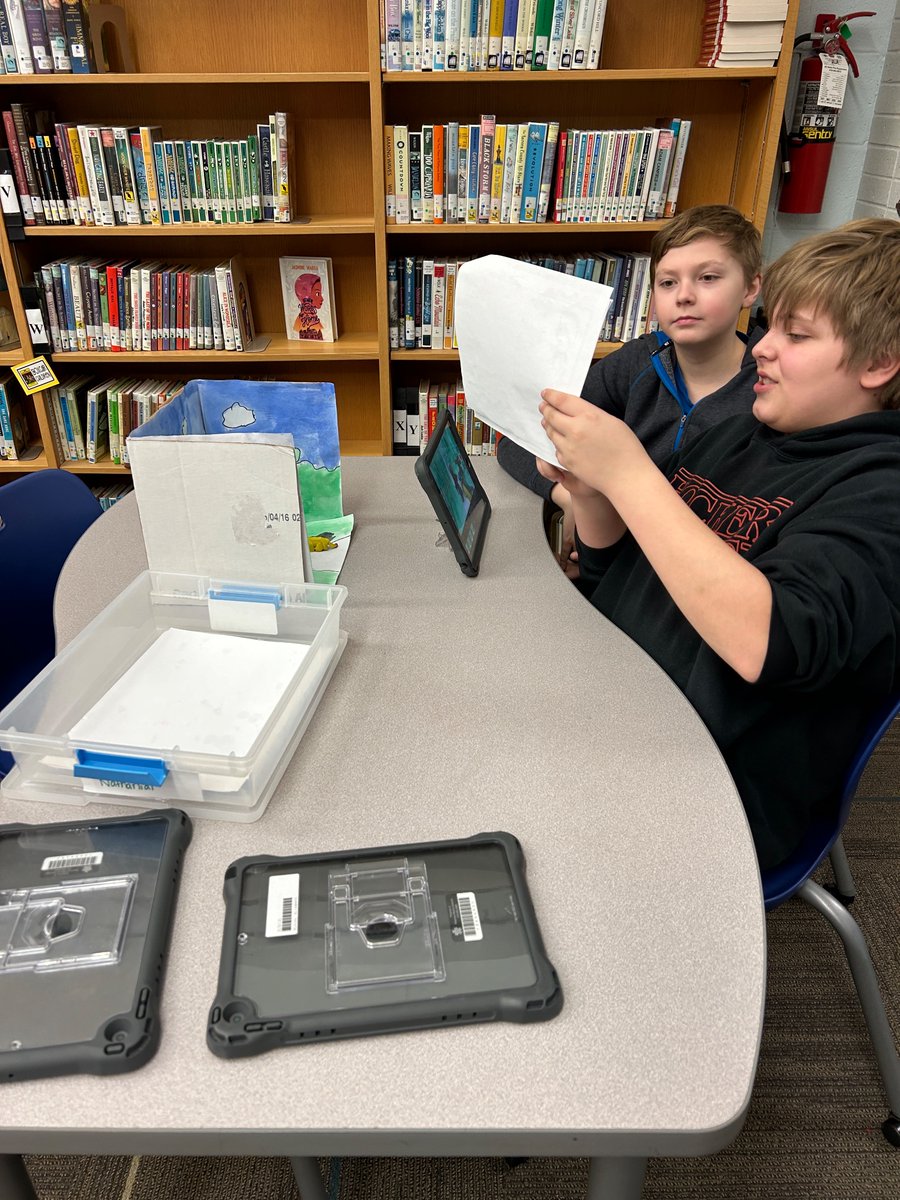 RushtonLibrary's tweet photo. 6th grade stop motion films are starting to come to life! https://t.co/TSuLjtk1lC