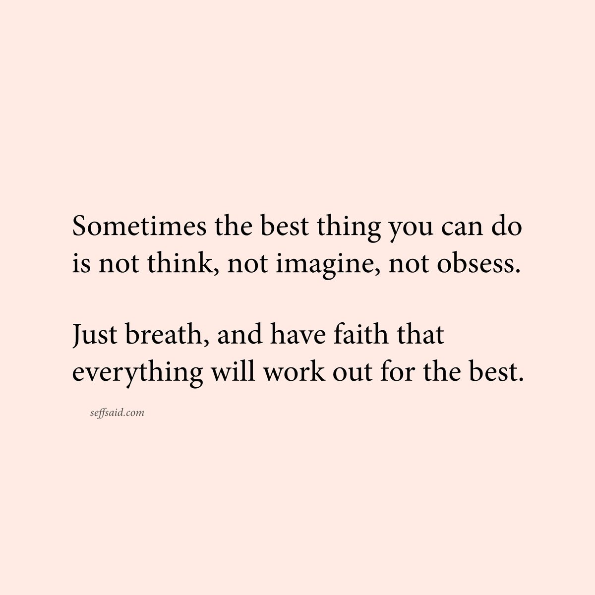 Sometimes