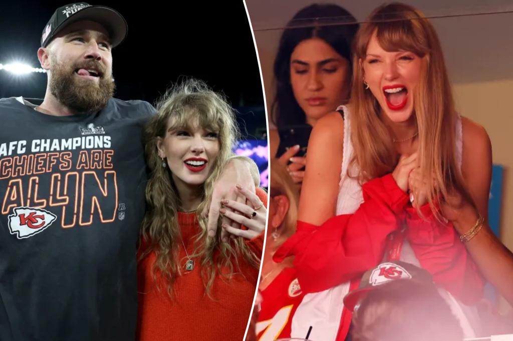 nypost's tweet photo. Taylor Swift has generated a whopping $330 million for NFL with Travis Kelce romance https://t.co/t0ItsGEv5v https://t.co/suRR8DCmC6