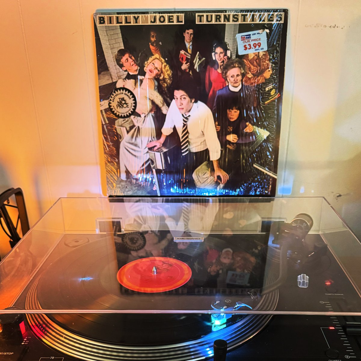 dfestini's tweet photo. Best $3.99 I ever spent at #Pathmark! Today's #WFHSoundtrack is @billyjoel and Turnstiles. Liked it when I was a kid, love it now that I'm older. #turnitup https://t.co/WDKO3GtbfM