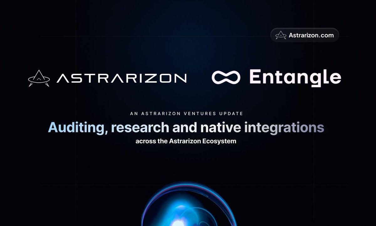 Driving Interoperability in Data Infrastructure with @Entanglefi Joining this quest in supporting the team through @AstrarizonLabs auditing services and native integration across Astrarizon portfolio. @PulsarTransfer send 1000000 MEX to 200 reactions