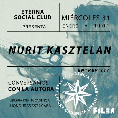 Este miércoles vuelve ESC en <a href="/eternacadencia/">Eterna Cadencia</a> con  <a href="/NuritKasztelan/">Nurit Kasztelan</a> <a href="/EternaEditora/">Eterna Cadencia Editora</a>