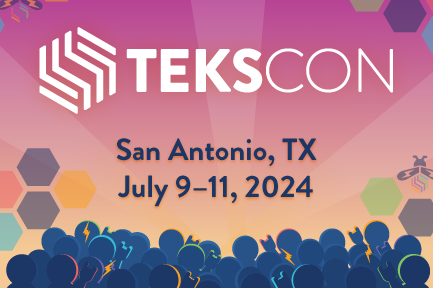 Be a Rock Star at #TEKSCon24 
Registration, Presenter Applications, and more info at tekscon.com