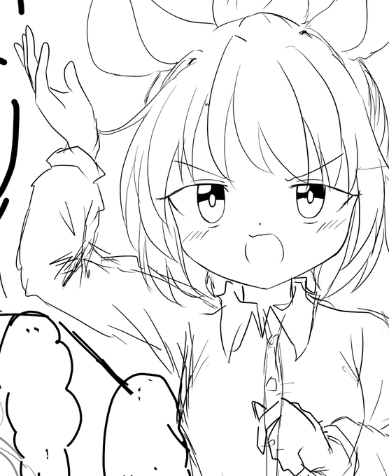 適当に1ページ漫画描いてる🐭 