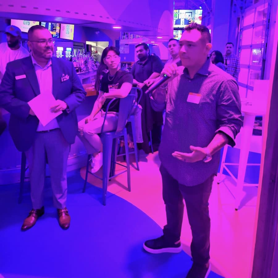 salgbtchamber's tweet photo. Grateful to everyone who joined us to kickoff 2024 at the San Antonio LGBT Chamber of Commerce - Business After Hours Networking Mixer at Ay Que Chula!
 Let's continue fostering connections in our vibrant #LGBTQ+ business community. 
#Networking #Celebration #lgbtbiz https://t.co/L0uwIk23NI