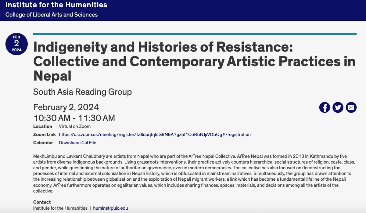 UIC Humanities tweet media