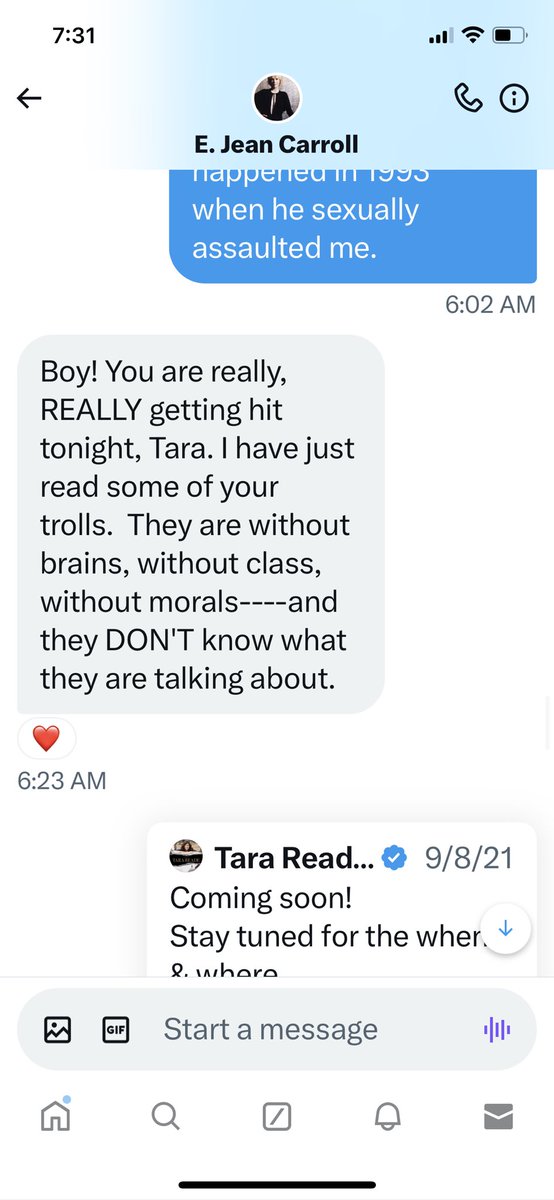 Tara Reade 🐎 tweet media