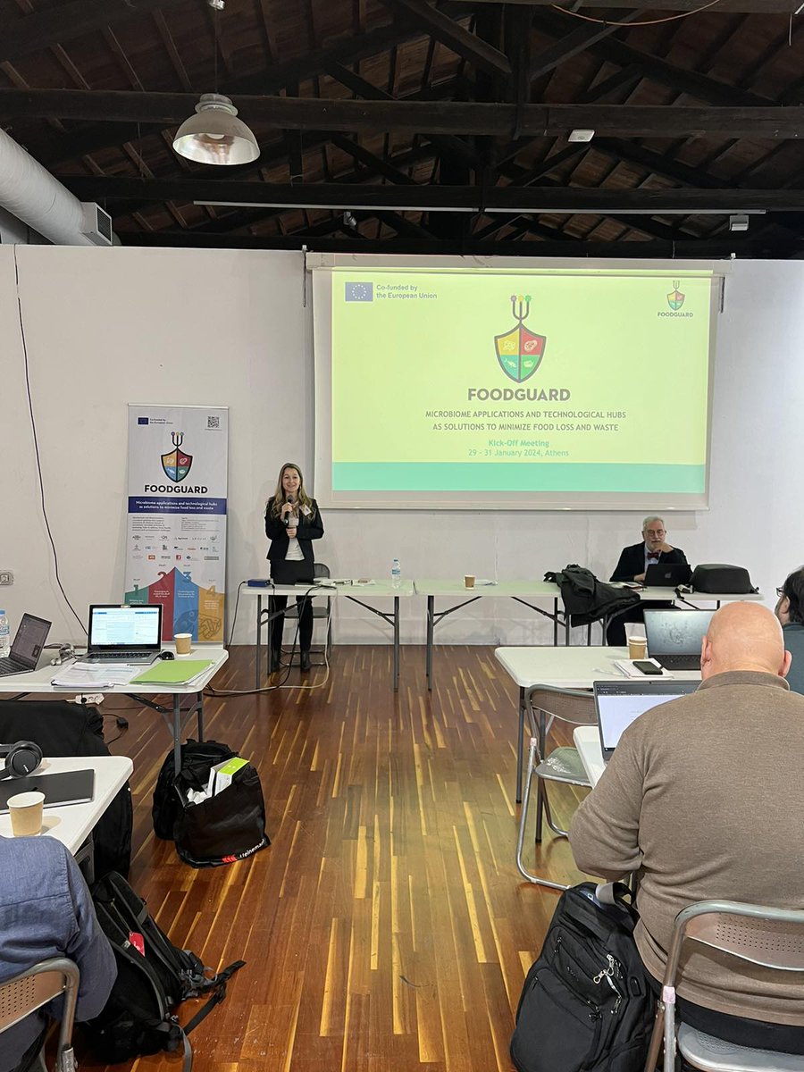 FOODGUARDHE's tweet photo. Thrilled to wrap up an incredible first day at the FOODGUARD kick-off meeting in Athens! 🌐🚀

Learn more here: https://t.co/fPHU0ztEt0

#FOOGUARD #KickOffMeeting #Innovation #Collaboration https://t.co/gWtHEClPqw