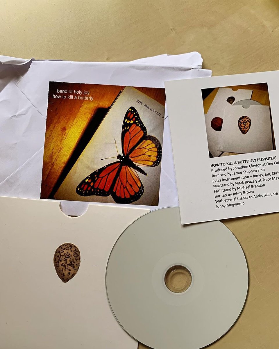 A couple weeks ago we quietly put up a limited edition of 70 CDr copies of How To Kill A Butterfly (Revisited). This remix of our album sold out quickly without any announcement. For those who missed out we have added an additional 20 copies. bandofholyjoy.bandcamp.com/merch/how-to-k…