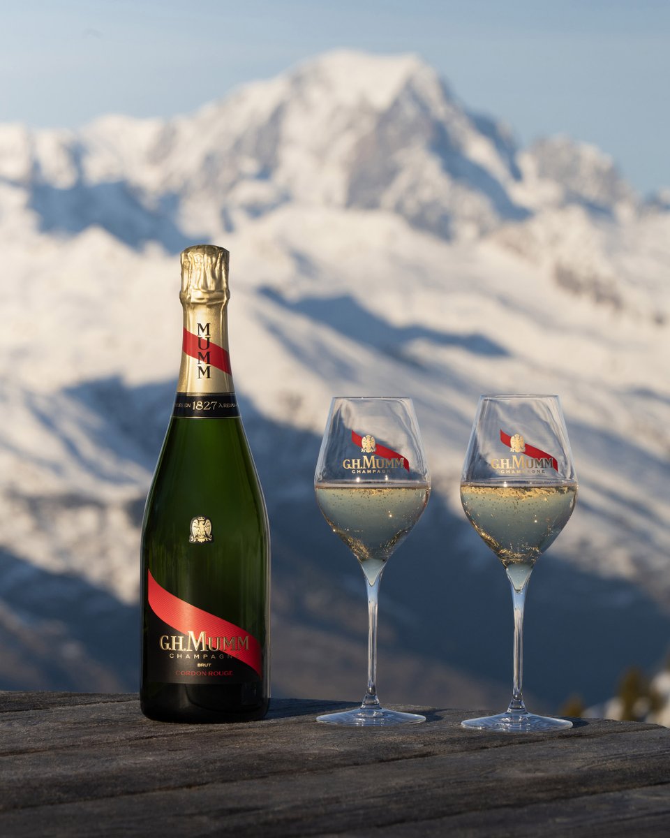 Mumm Cordon Rouge: the ultimate companion for your winter mountain escapades.

#MaisonMumm #Champagne #ChampagneMoments #PinotNoir #Winter #MummCordonRouge

PLEASE DRINK RESPONSIBLY 

Please only share our posts with those who are of legal drinking age.