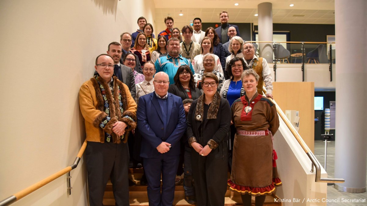 Today, the Norwegian Chairship met with the six Indigenous Permanent Participants. Updates on the 🇳🇴 Chairship program &amp; Permanent Participants' activities as well as Arctic youth engagement were on the agenda, among other topics. 

More on the meeting👉 arctic-council.org/news/norwegian…