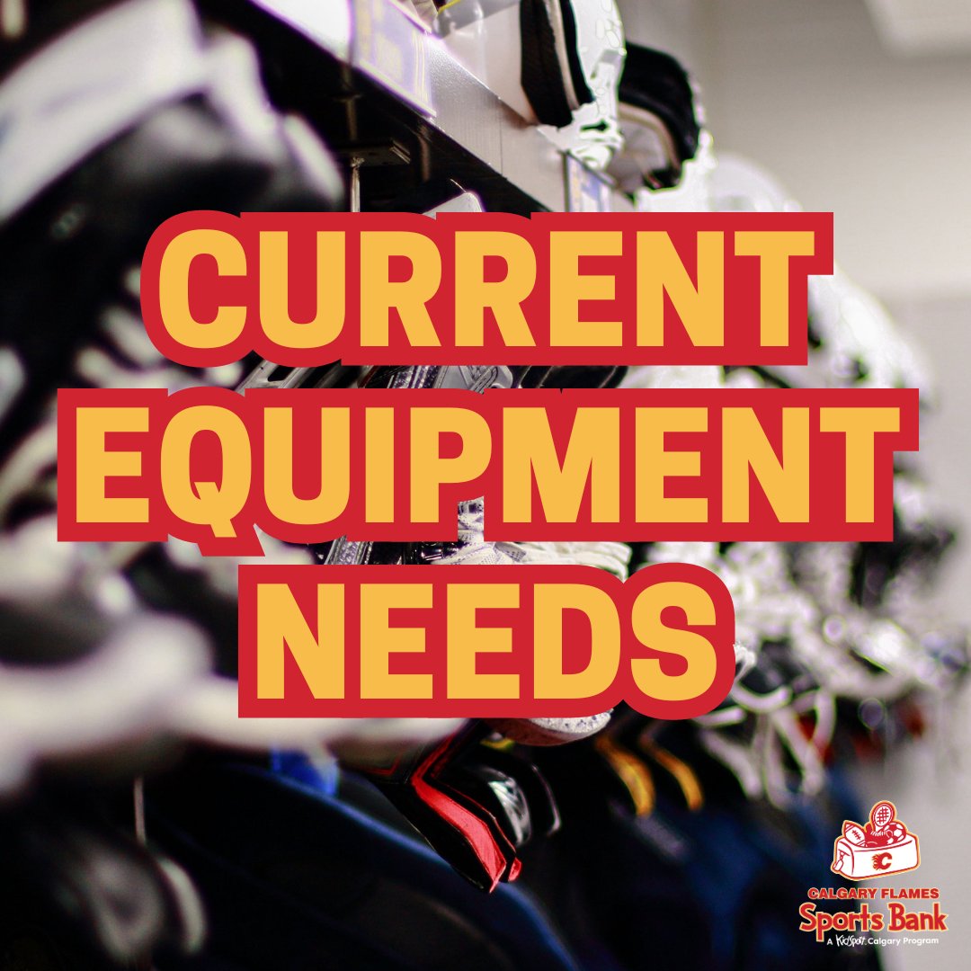 FlamesSportBank's tweet image. We are dangerously low on equipment!

Thankfully, we found skates for ALL four kids in need last week. However, this highlighted our dangerously low stock levels. Please share this post if you are unable to donate equipment. 

#GettingKidsIntoGear #Community #YYC #YYCHelps