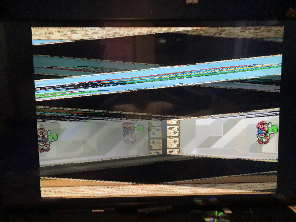 teckman02's tweet photo. @RetroRGB I could use some assistance on this. I’m having issues getting a proper sync￼ output on my SNES or super Famicom outputting through my Extron DSC 301 HD ￼works perfect with the Extron DSV 605￼￼ https://t.co/vgqvuP9dk0