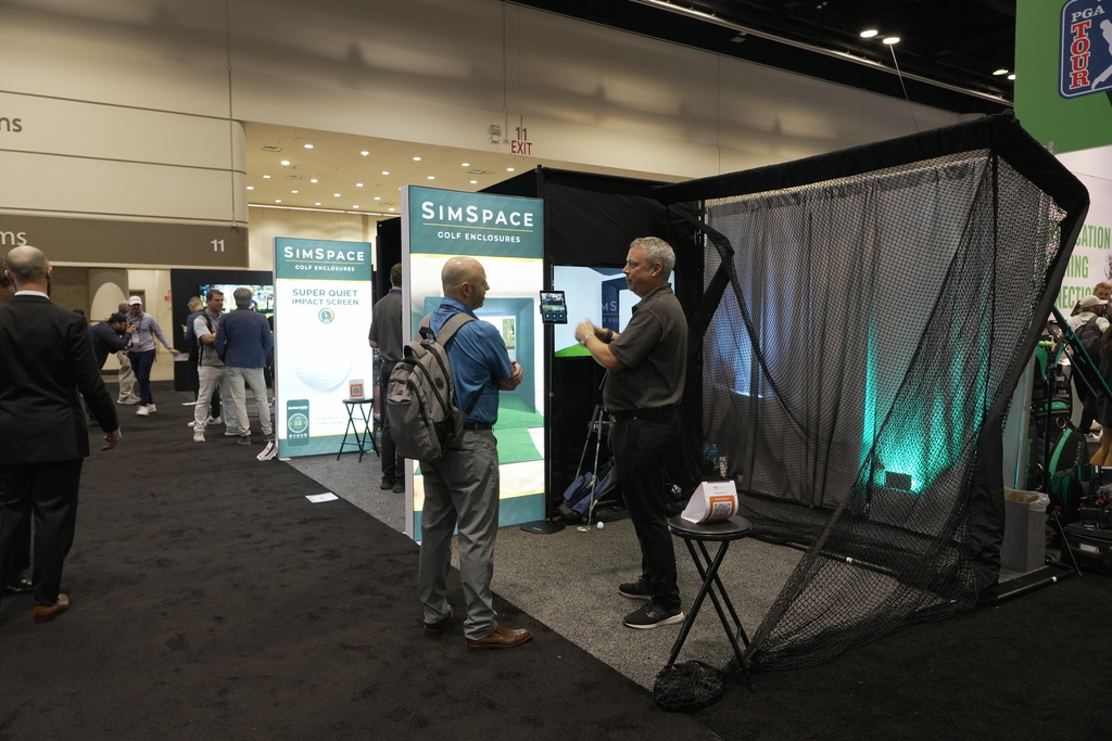 SecChanceLtd's tweet photo. We had an amazing time at the 2024 PGA Show in Orlando! 🏌️‍♂️ 

Thank you to everyone that visited us and all that wanted to meet us 😁

The launch of the SimSpace enclosures had a great response ⛳️

Thanks to PGA of America for a fantastic event! 🙌🏽

 #PGAShow2024 https://t.co/9HSRe5gofz