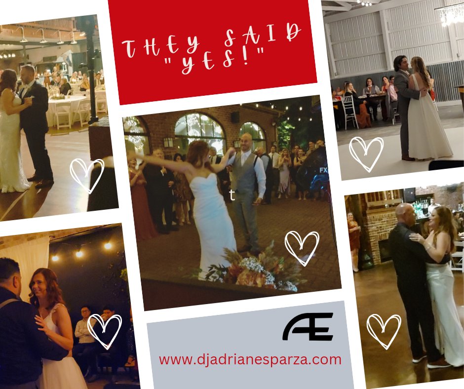 Planning a #wedding? These couples said 'Yes!' To the fun and energy I brought to their big day! Just say yes to the #happinessproducer 

djadrianesparza.com 

#crowdmover #eventdj #dancefloorchicago #djlifechicago #djforhirechicago #chicagopartydj #djserviceschicago #bride