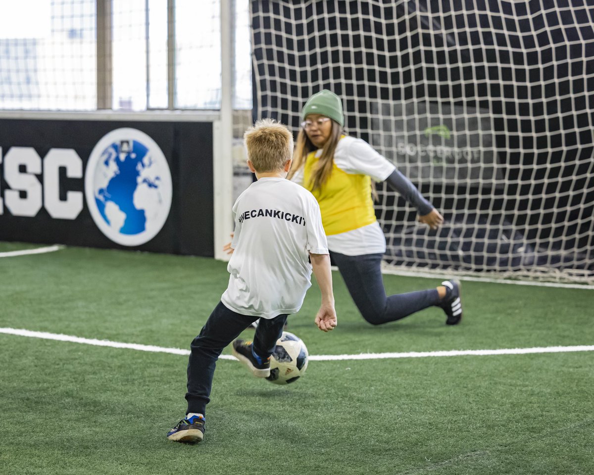 Join us on Sunday @Socceroof Brooklyn for our World Cancer Day Tournament! 🏆 Free to children and young adults affected by cancer. Register via the link in bio ⬆️ #wecankickit ⚽️🎗
