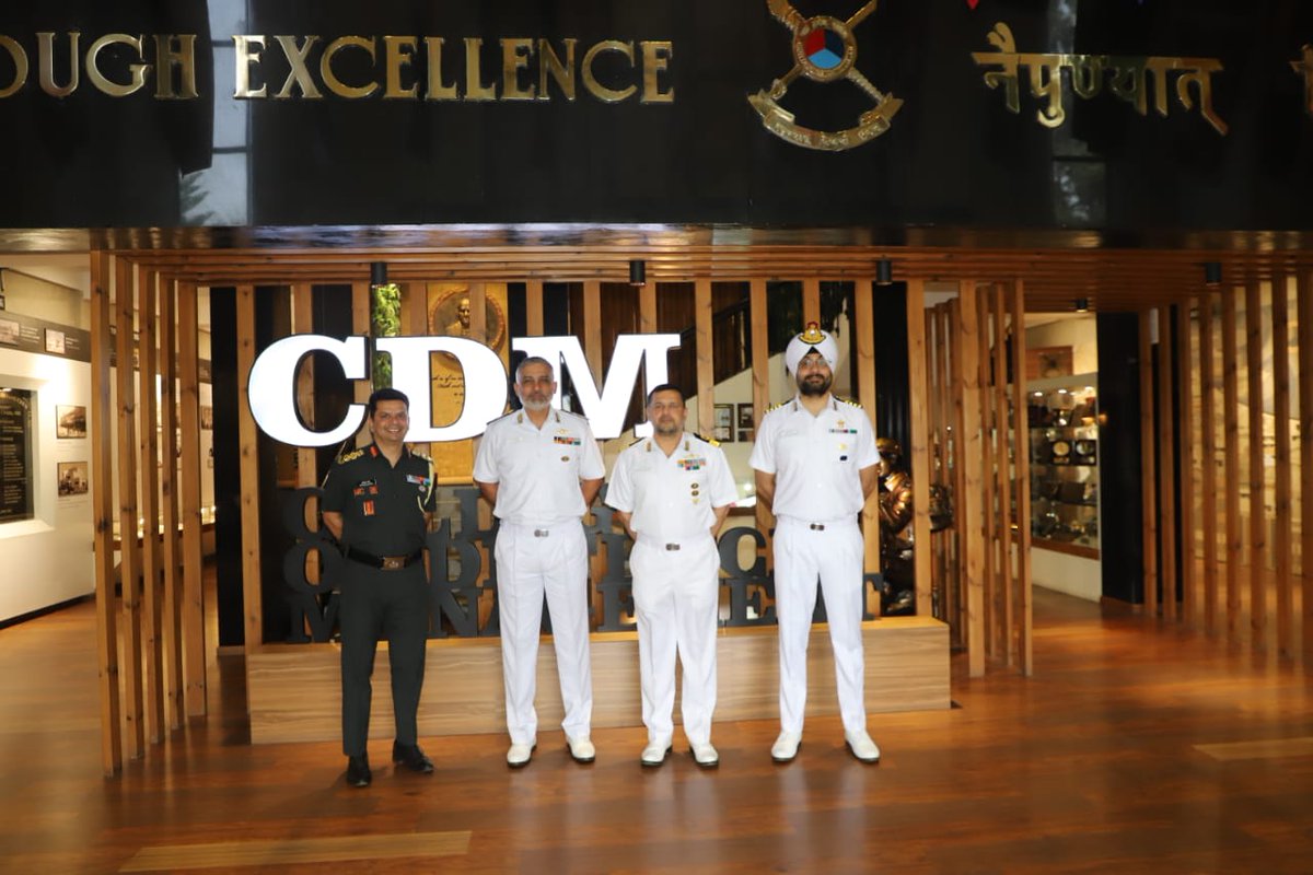 RAdm RS Dhaliwal, spoke on Resource Mobilisation for Prolonged Conflict, a Strategic Maritime Perspective, at College of Defence Management #CDM_IDS. Imperatives for resource optimisation & mobilization and Challenges in enhancing sustenance at sea were discussed.