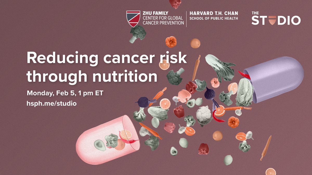 Harvard Zhu Center for Global Cancer Prevention tweet media