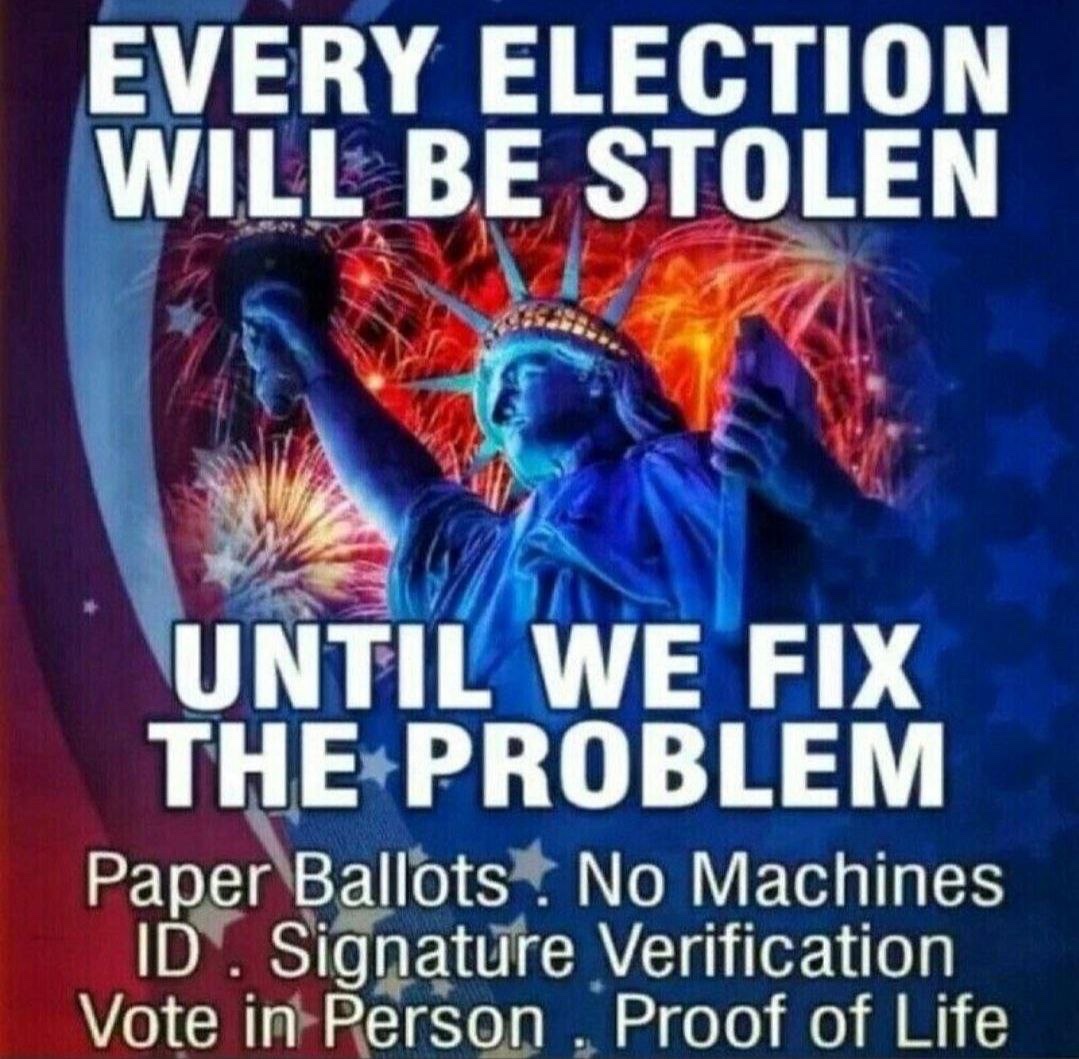 Harmonized369's tweet photo. @KariLake @kyrstensinema Signature & ID matched to vote, votes are #ered, handcounted in precincts on a rcrd livestream. 1 reads the votes, another records to a batch sheet & adds to the digital total. If a #ered receipt does not match its vote, they give up their anonymity to adjudicate the mistake. https://t.co/dwWSHVdCa4