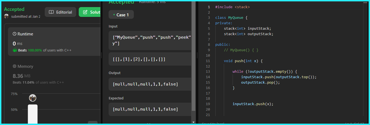 Hello friends , Today I solved  one stack problem but it take too much time to solve. By solving this problem i completed my 6th day 6/100 of #100DaysOfCode #100daysofcodechallenge  .if you want to start your #100dayschallenge  then join me

📌learn.microsoft.com/?wt.mc_id=stud…
