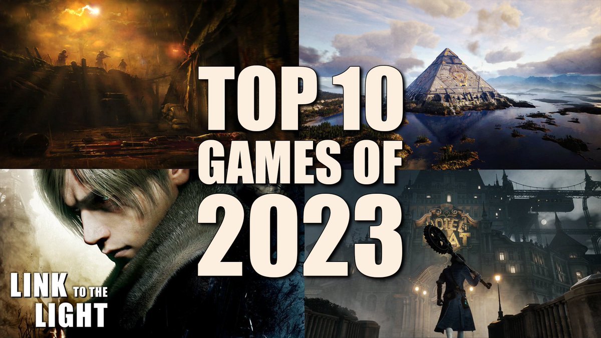 LinktotheLight's tweet photo. After playing almost 100 games in 2023, I've finally compiled my Top 10 Games of 2023. Come check it out! https://t.co/ThTwNHI9kl https://t.co/6cEavx1uqY